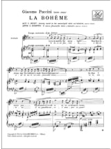 O Soave Fanciulla. la Bohême - PUCCINI - Partition - Opéras